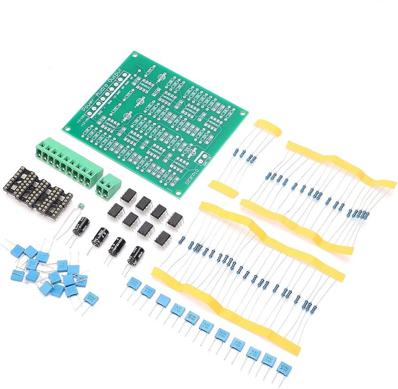NE5533 3 قنوات مكبر صوت مسبق DIY طقم مع مزدوج DC 9-15V جهير متوسط حاد - Image 5